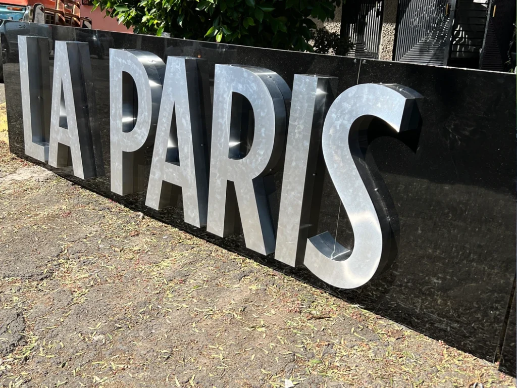 Letras 3D en México