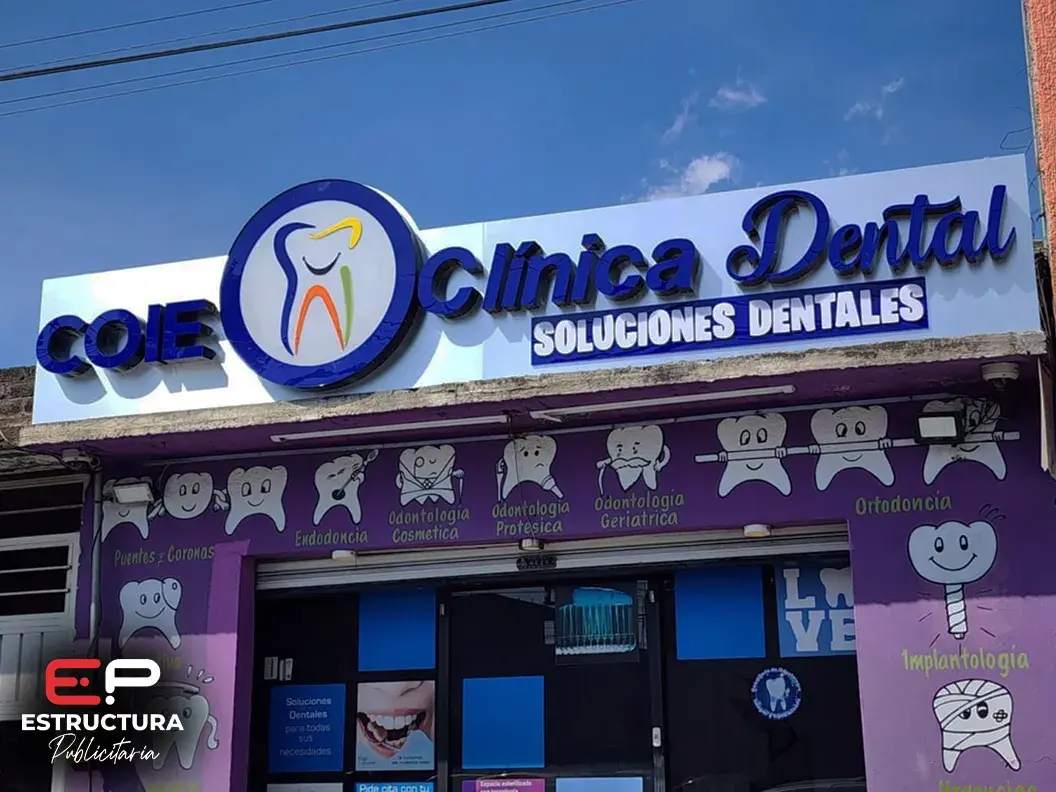 Letras 3D Publicitarias - Estructura Publicitaria México