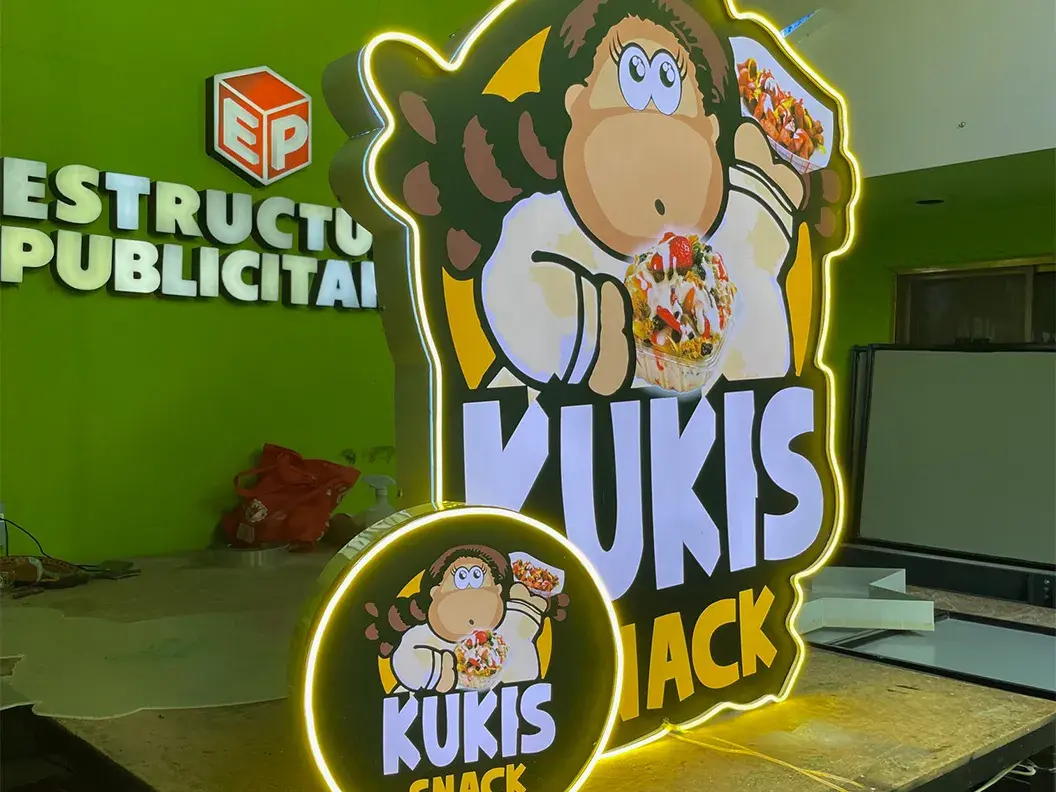 Anuncios Luminosos para Restaurantes y Cafeterías
