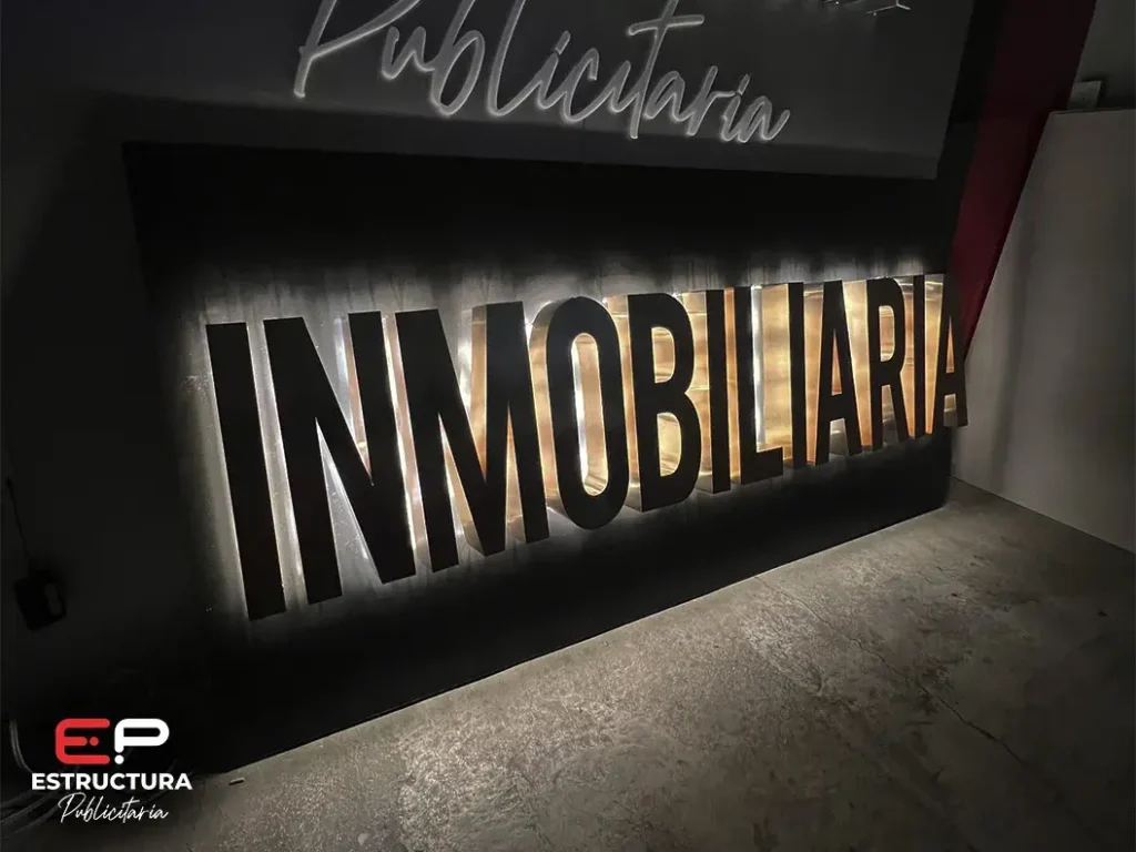 Letras 3D Publicitarias - Estructura Publicitaria México